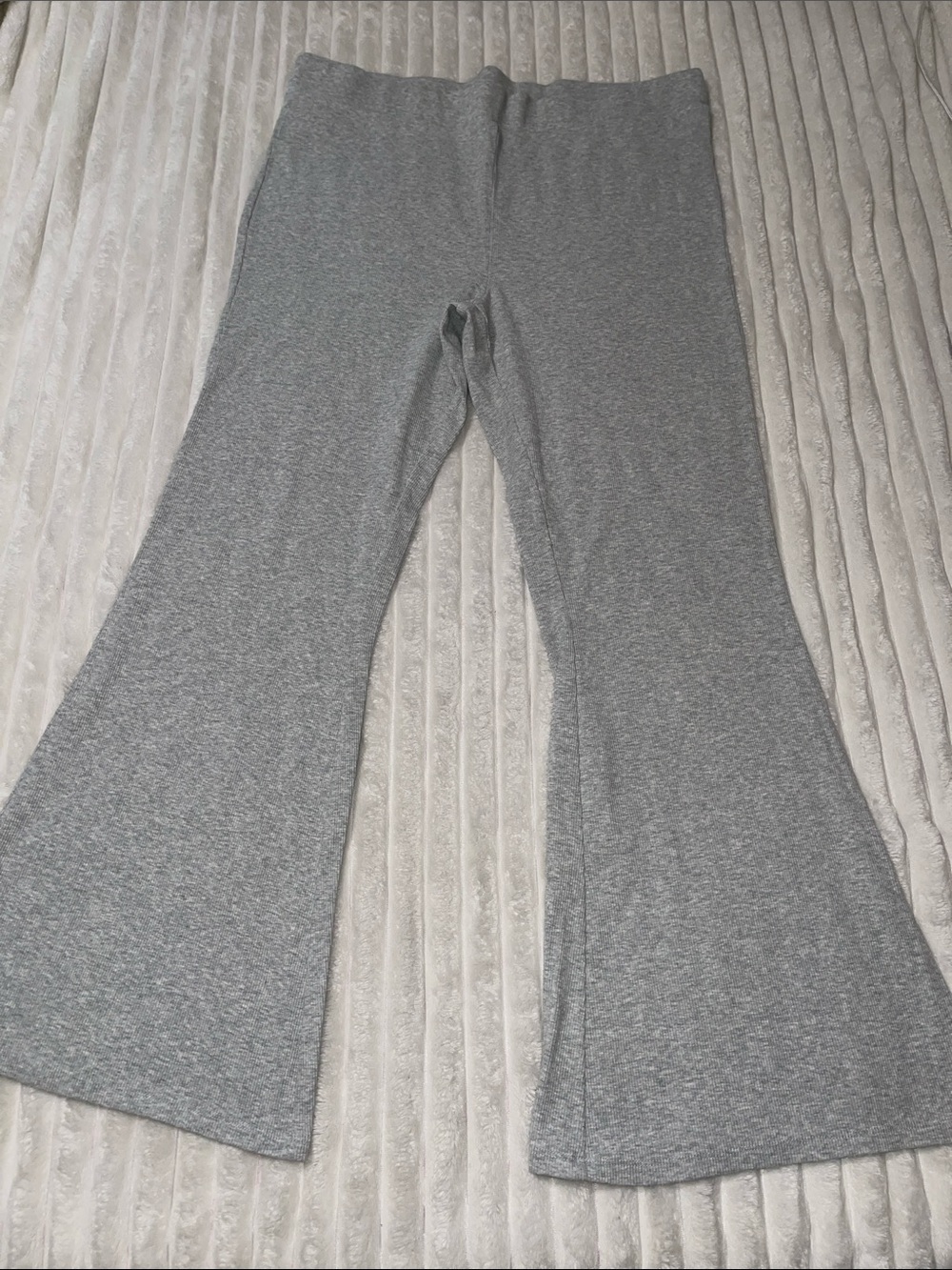 Aerie Ribbed Flare Pants | Size XXL